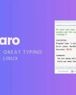 Klavaro Touch Typing Tutor