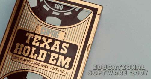 Texas Hold'em Educational Software 2007